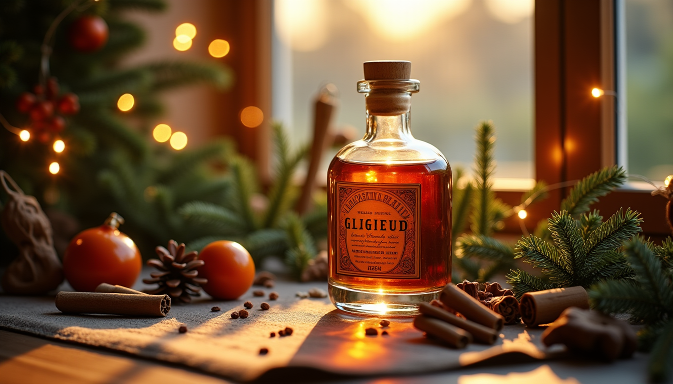 Illustration : sec. agitez-le délicatement tous les deux ou trois — liqueur maison : une idée de cadeau artisanal et personnalisé pour les fêtes