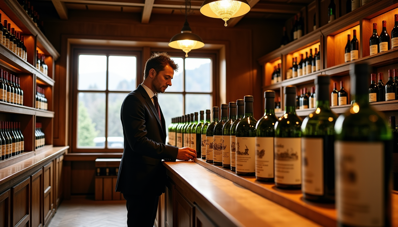 trouver un caviste à megève pour dénicher des crus d'exception ? — est souvent plus exclusive, avec un accent mis
