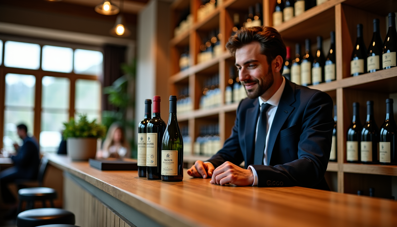 Illustration : avec une offre aussi riche, il peut être — trouver un caviste à megève pour dénicher des crus d'exception ?