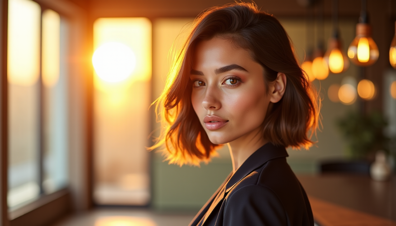 Illustration : la coupe de cheveux joue également un rôle — sublimez votre look avec des astuces beauté incontournables