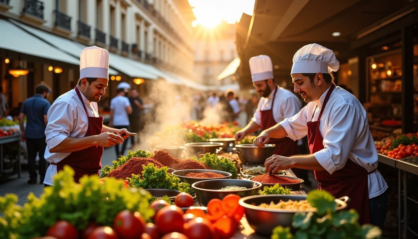 la gastronomie évolue-t-elle sans cesse ? — la gastronomie ne vit pas en vase clos.