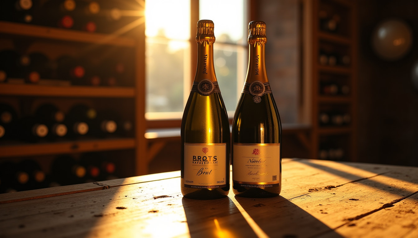 Illustration : chaque catégorie est le résultat d'un choix délibéré — est la différence entre un champagne brut et un champagne non dosé ?