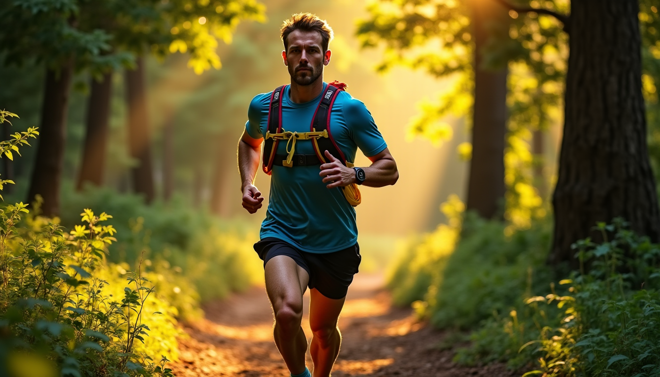 Illustration : l'effort en trail, souvent plus long et plus — débuter le trail : les 5 règles d'or pour vos premières sorties en nature