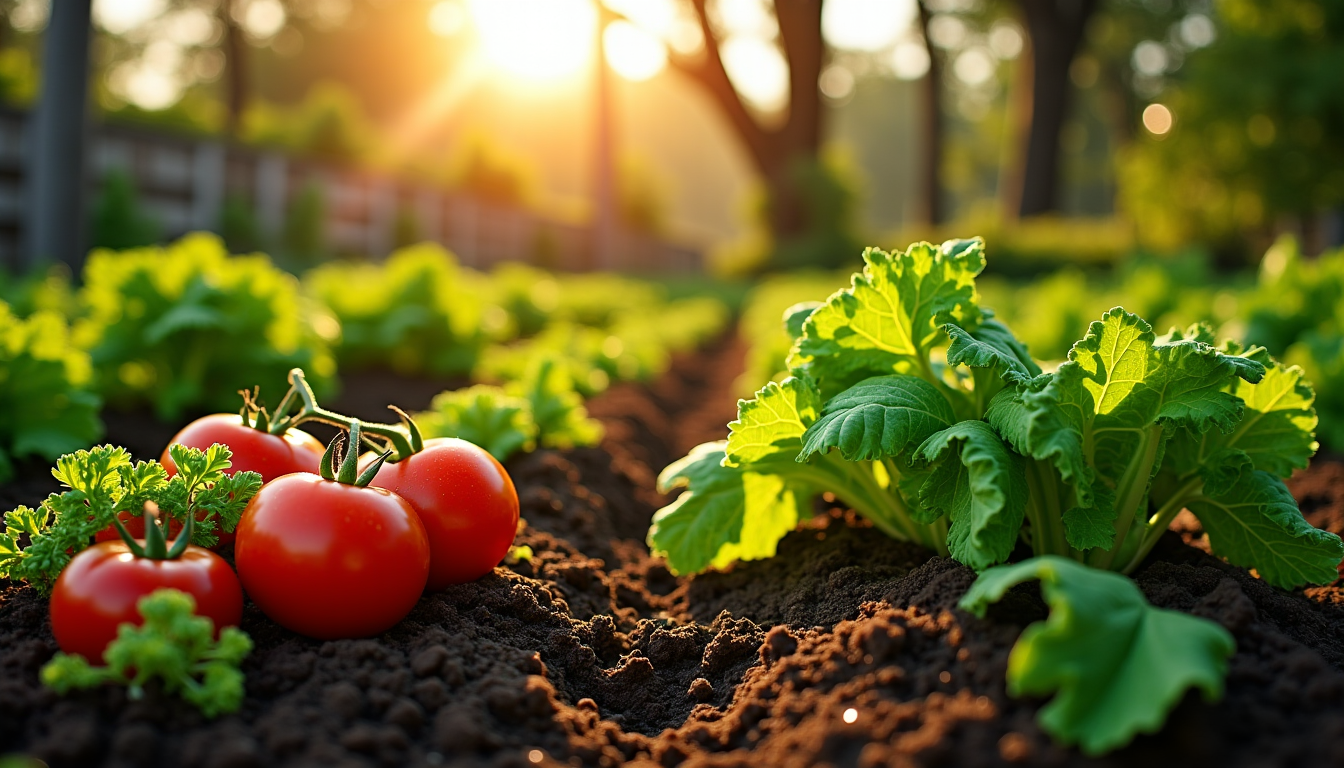 Illustration : rrosage profond et moins fréquent est souvent plus — faire un potager de légumes : tout ce qu'il faut savoir pour débuter