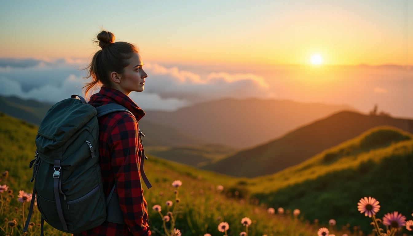 Illustration : un esprit préparé est un esprit libre. en — explorez le monde à votre rythme : une aventure sensorielle