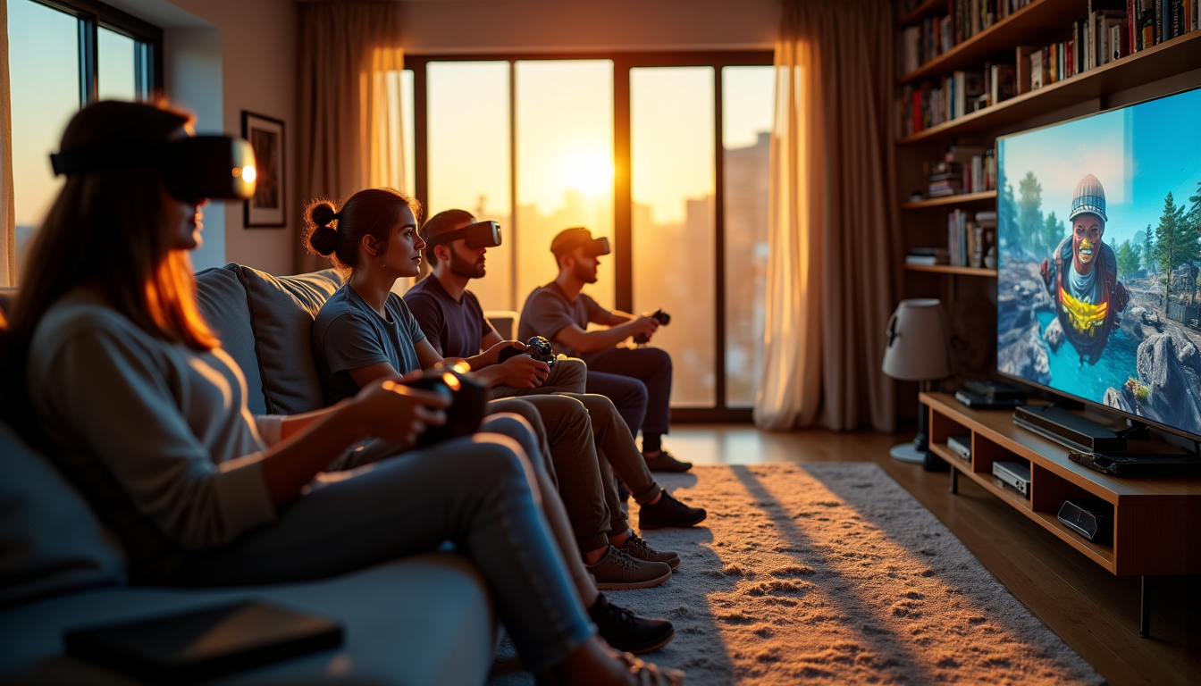 Illustration : technologies garantit que le jeu vidéo continue de — le gaming passionne-t-il autant de joueurs ?