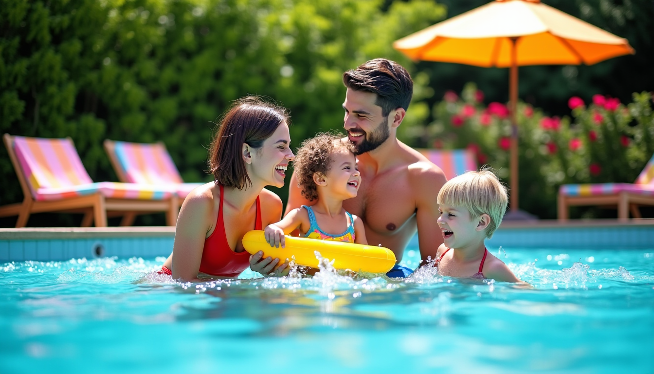les piscines sont-elles essentielles cet été ? — les rayons du soleil intenses contribuent non seulement