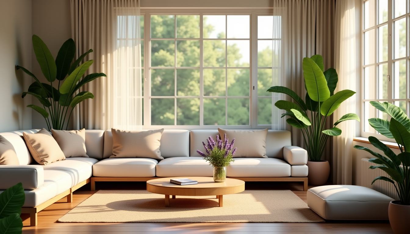 Illustration : un intérieur qui invite à la paix ne — transformer votre intérieur en oasis de paix ?