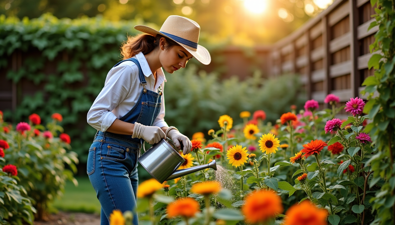 Illustration : interventions humaines et de produits phytosanitaires, favorisant un — secrets cachés du jardin : astuces pour un espace verdoyant