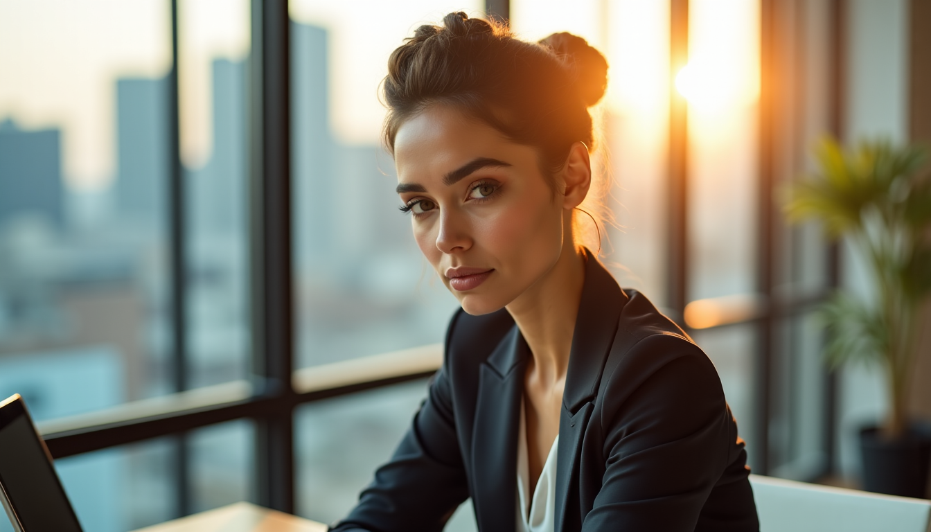 Illustration : les sont essentielles pour fixer les chignons et — coiffure simple et élégante choisir pour aller travailler tous les matins ?
