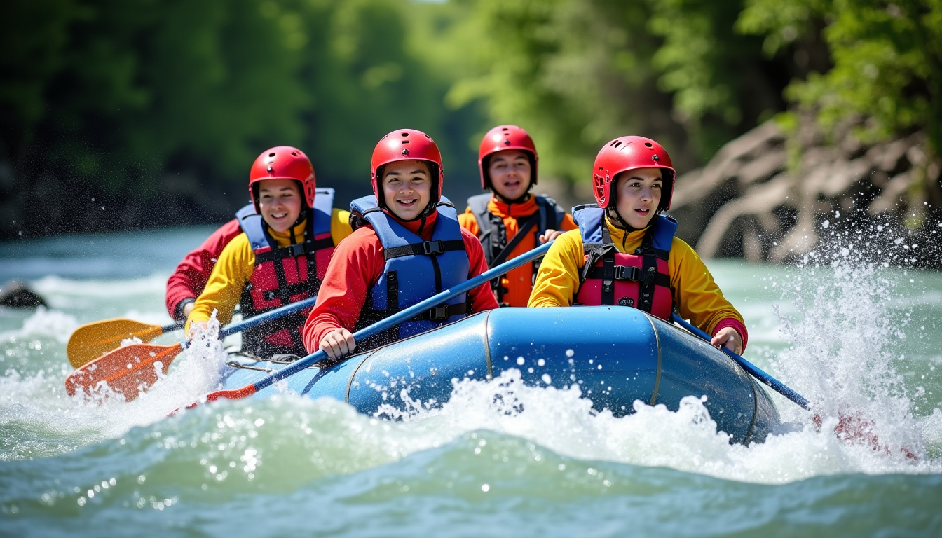descente en raft dans les pyr&eacute;n&eacute;es-atlantique : sensations au rendez-vous &mdash; &laquo; le rafting, ce n'est pas seulement descendre