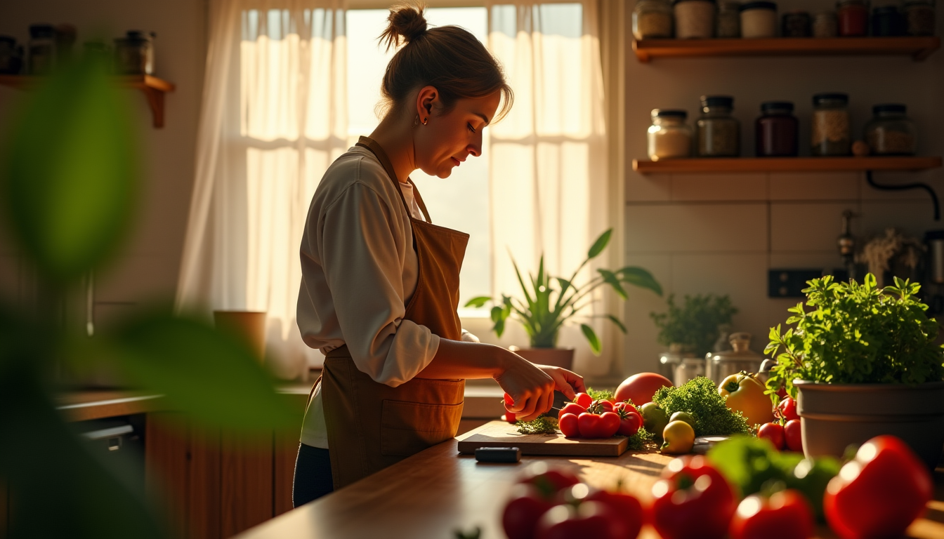 Illustration : cuisiner, c'est aussi prendre le temps de se — cuisine maison face aux plats préparés : le duel