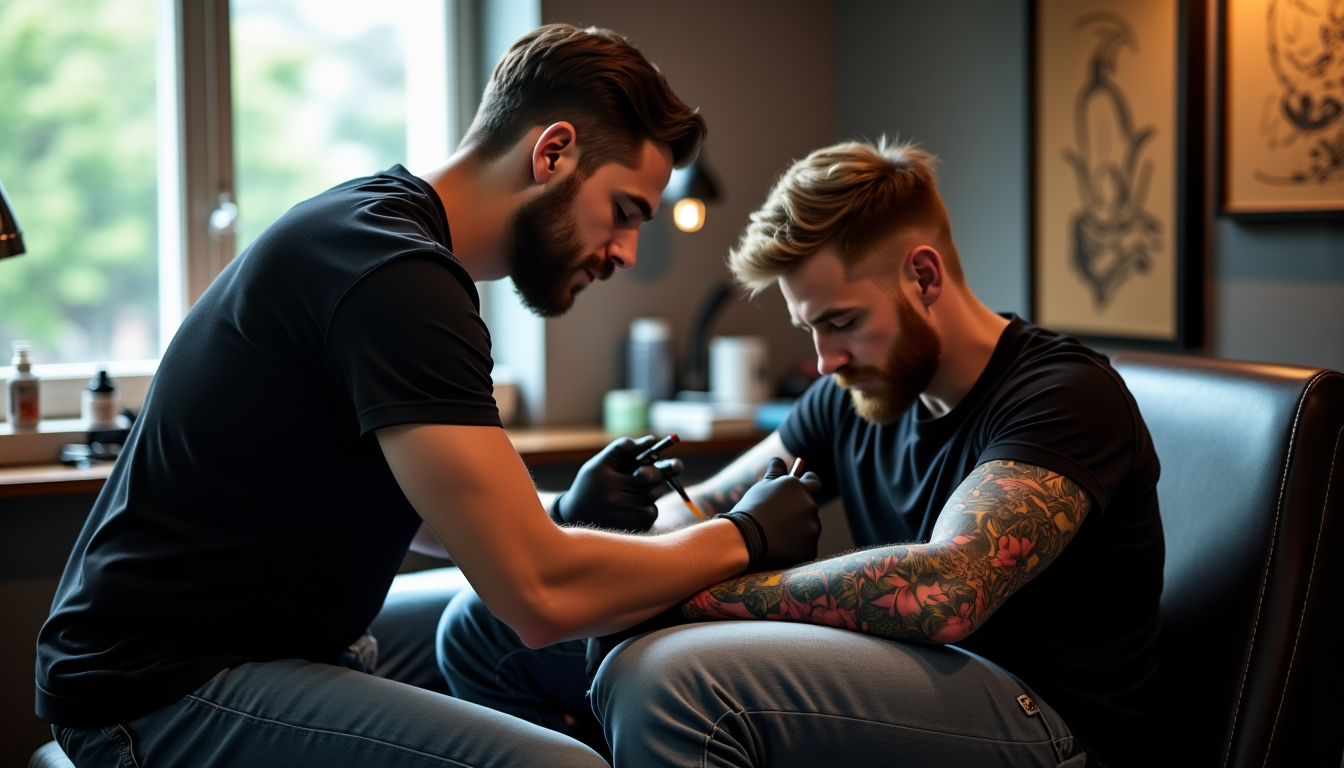 Illustration : l'objectif principal d'une retouche est de ramener le — retouches de tatouage : quand deviennent-elles nécessaires ?