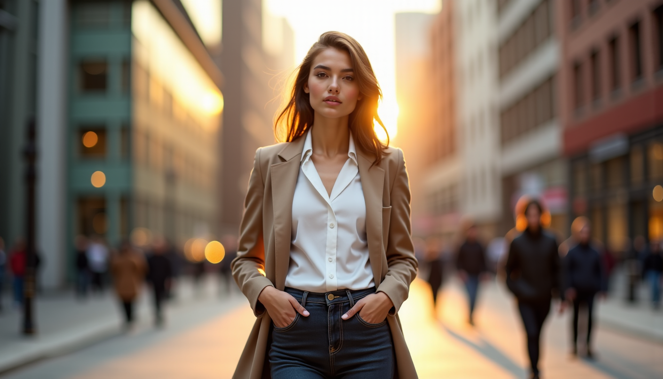 Illustration : en plus de l'avantage économique, acheter d'occasion est — bases d’un dressing élégant avec un budget limité