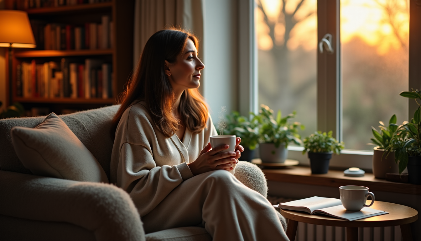 transformer ses soirées pour améliorer son énergie du lendemain — heures avant de vous coucher. buvez une tisane