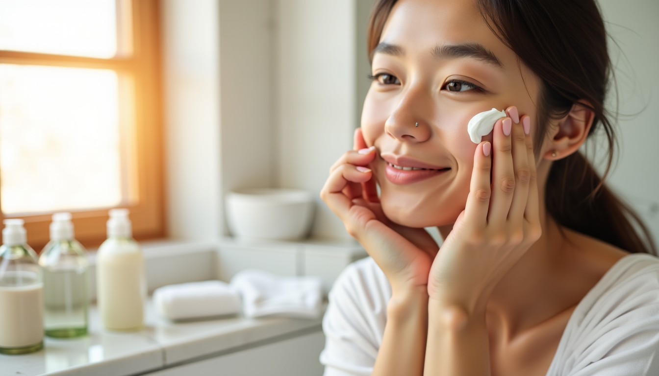récupérer une peau fragilisée après des tests de produits trop agressifs — uniquement avec des produits très doux, pour assurer