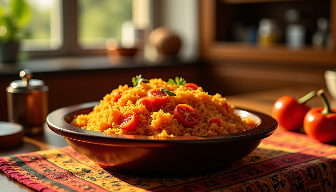 préparer un riz jollof nigérian digne des grandes occasions ? — chacun de ces composants contribue à la symphonie
