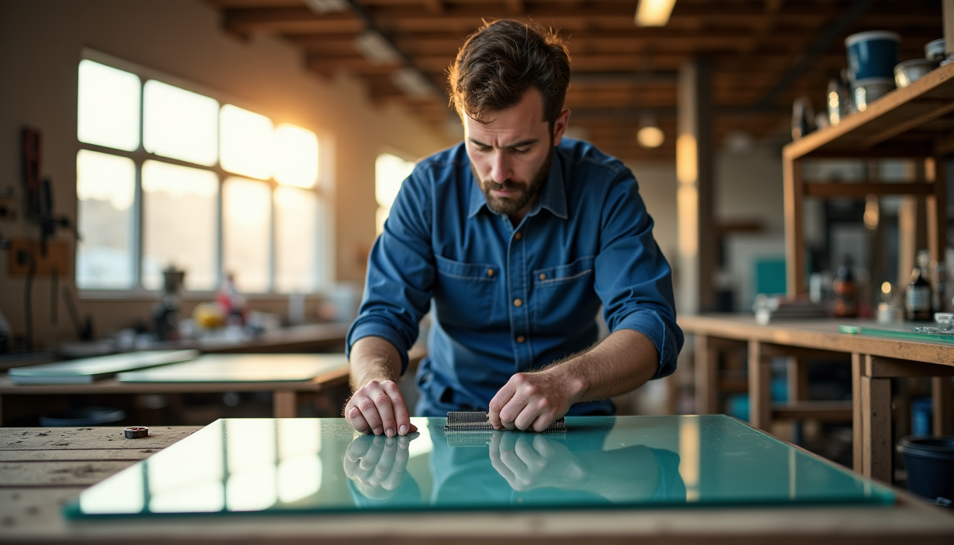 Illustration : la rapidité ne doit cependant pas se faire — entreprise de vitrerie à thonex : comment choisir le meilleur artisan local ?