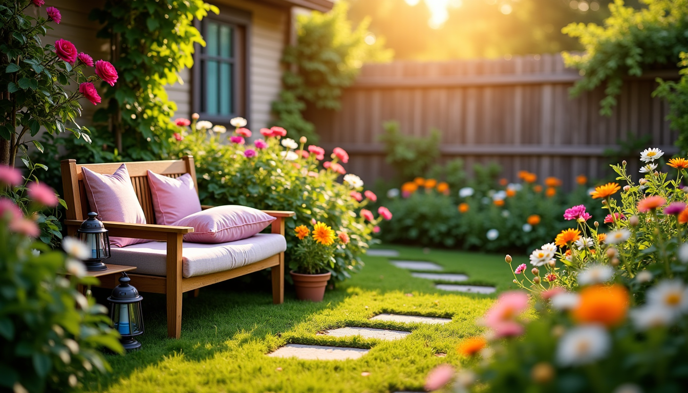 Illustration : les petits détails ont un impact considérable sur — 7 astuces pour embellir votre jardin à la maison
