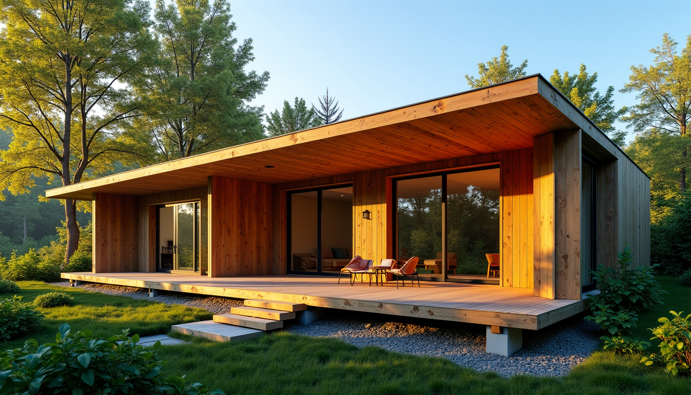 Illustration : nde hauteur et offre une grande liberté architecturale, — bois et diagnostics : l'alliance pour un habitat éco-responsable