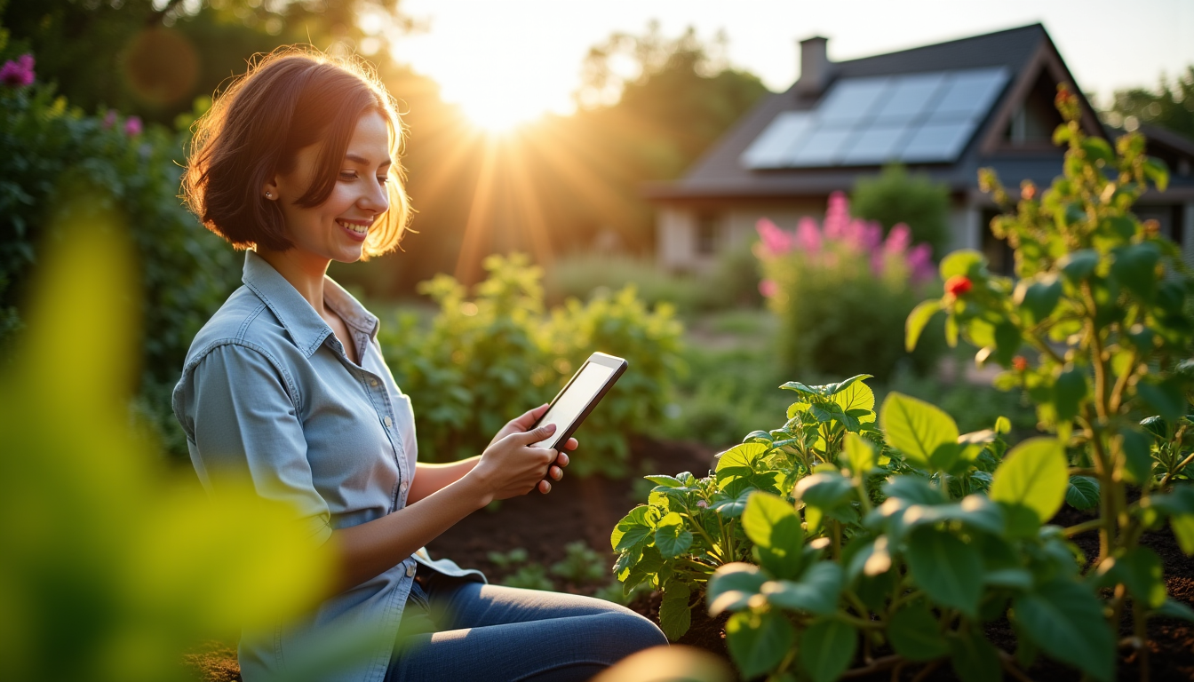 Illustration : ipes de permaculture dans votre jardin pour une — démystifier le diagnostic immobilier pour un habitat durable