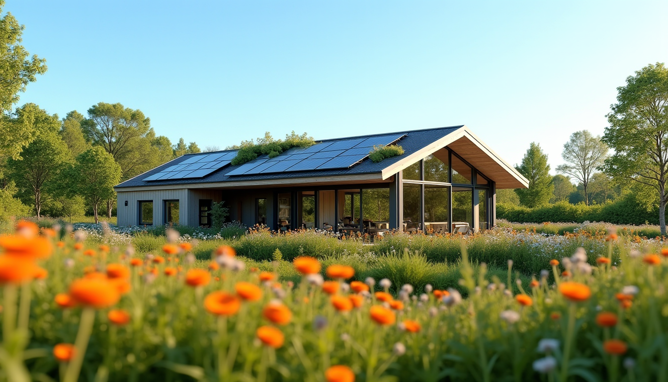 Illustration : l'habitat durable est un concept englobant qui vise — diagnostic immobilier et écologie : vers un habitat durable