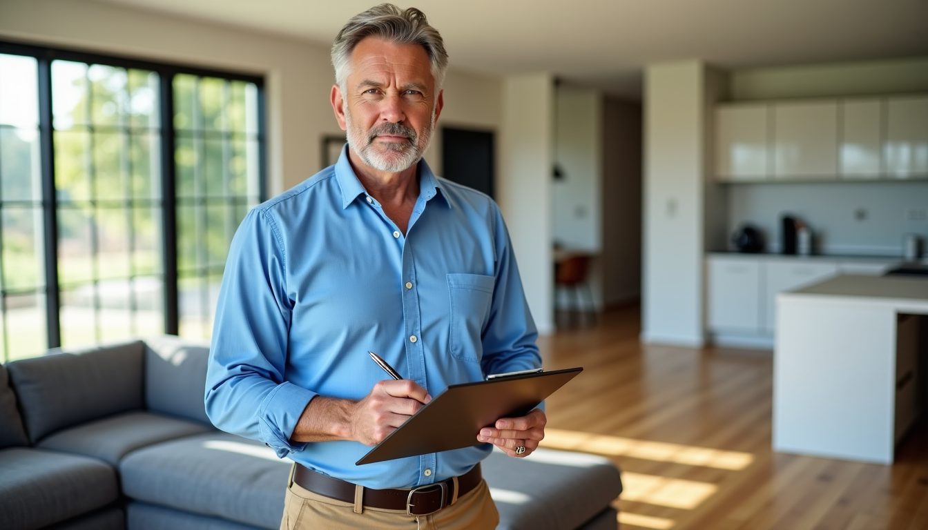 Illustration : une fois l'inspection terminée, l'expert analyse les données — optimisez votre habitat grâce au diagnostic immobilier expert