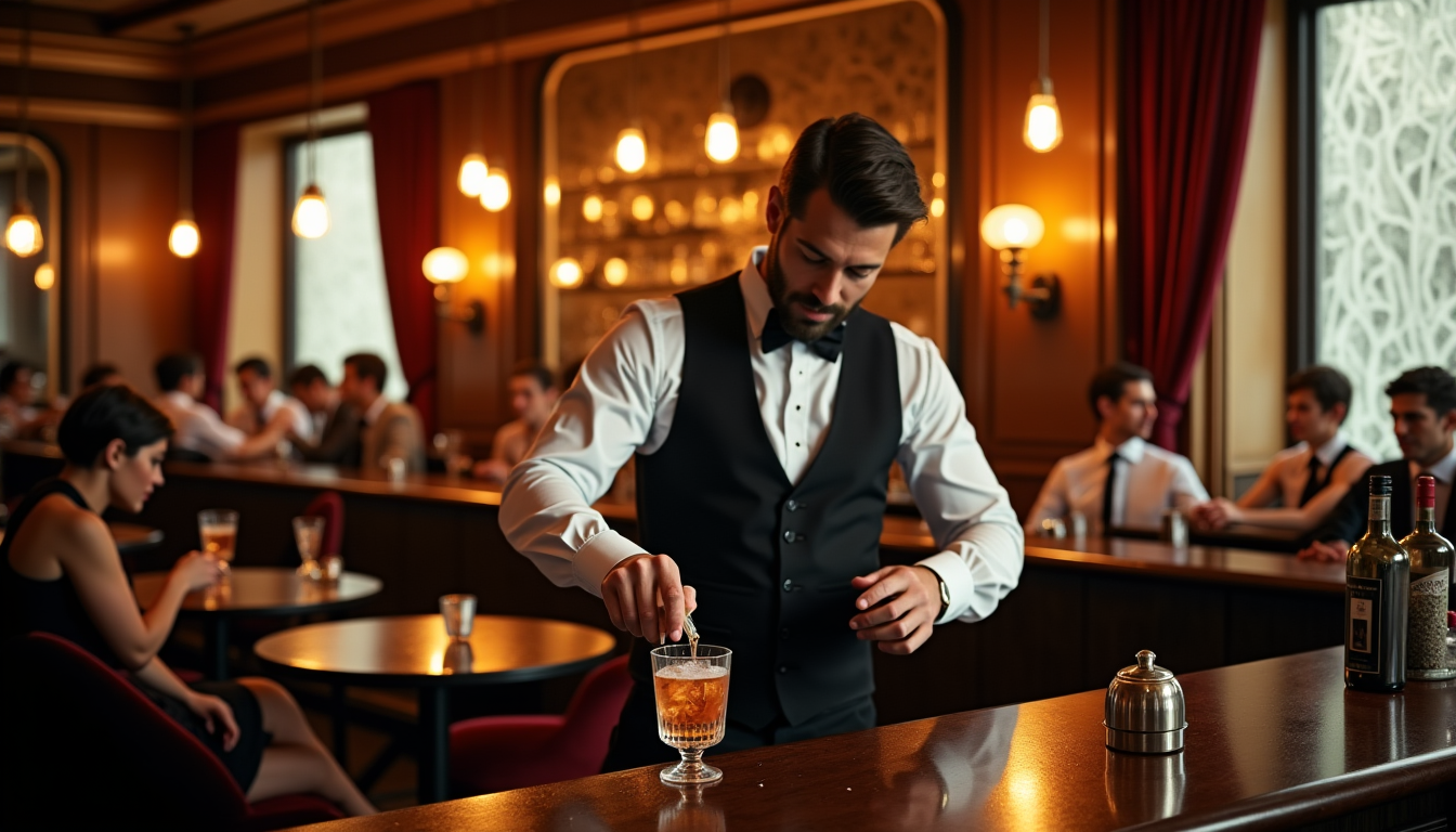 l'histoire et la recette du cocktail casino : un classique des années folles — préparer un cocktail casino est un art qui