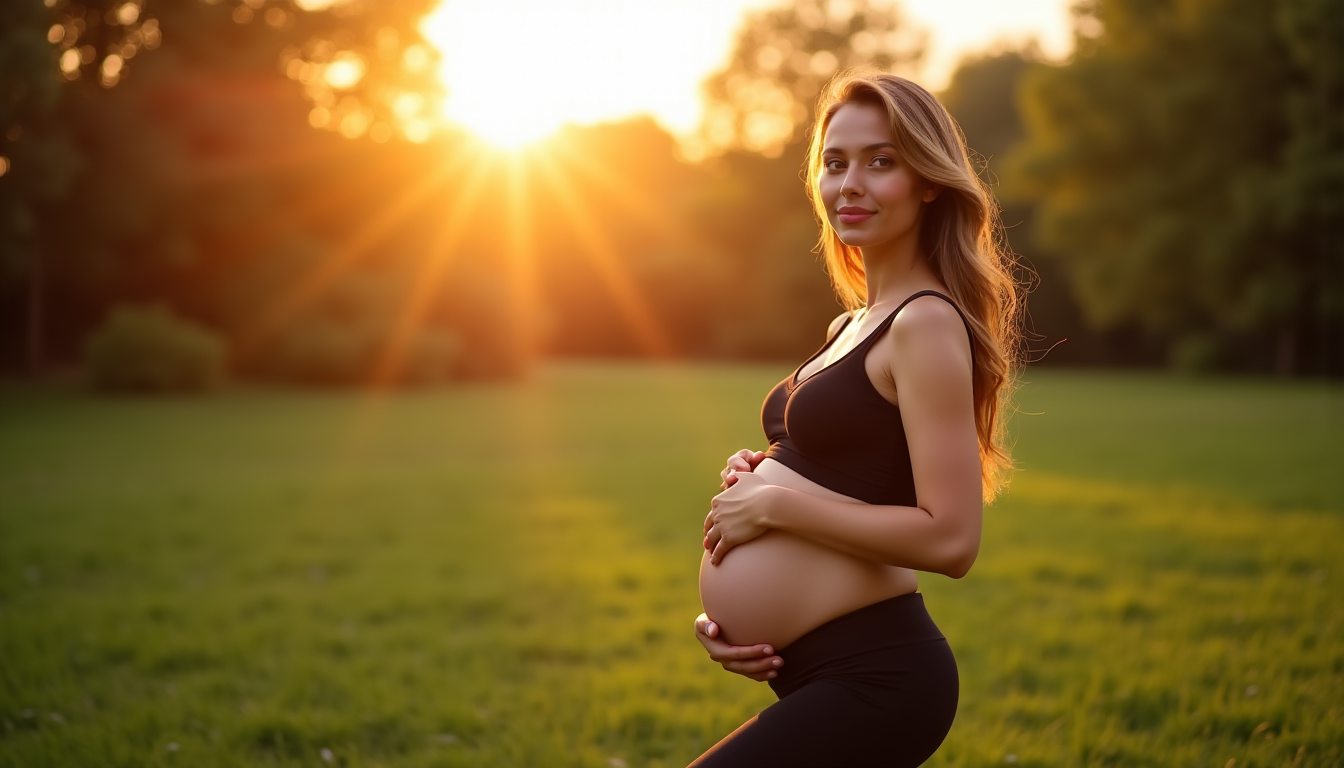 Illustration : cette approche pr&eacute;coce permet non seulement de g&eacute;rer &mdash; adopter le legging anti-cellulite pour femme enceinte d&egrave;s le premier trimestre ?