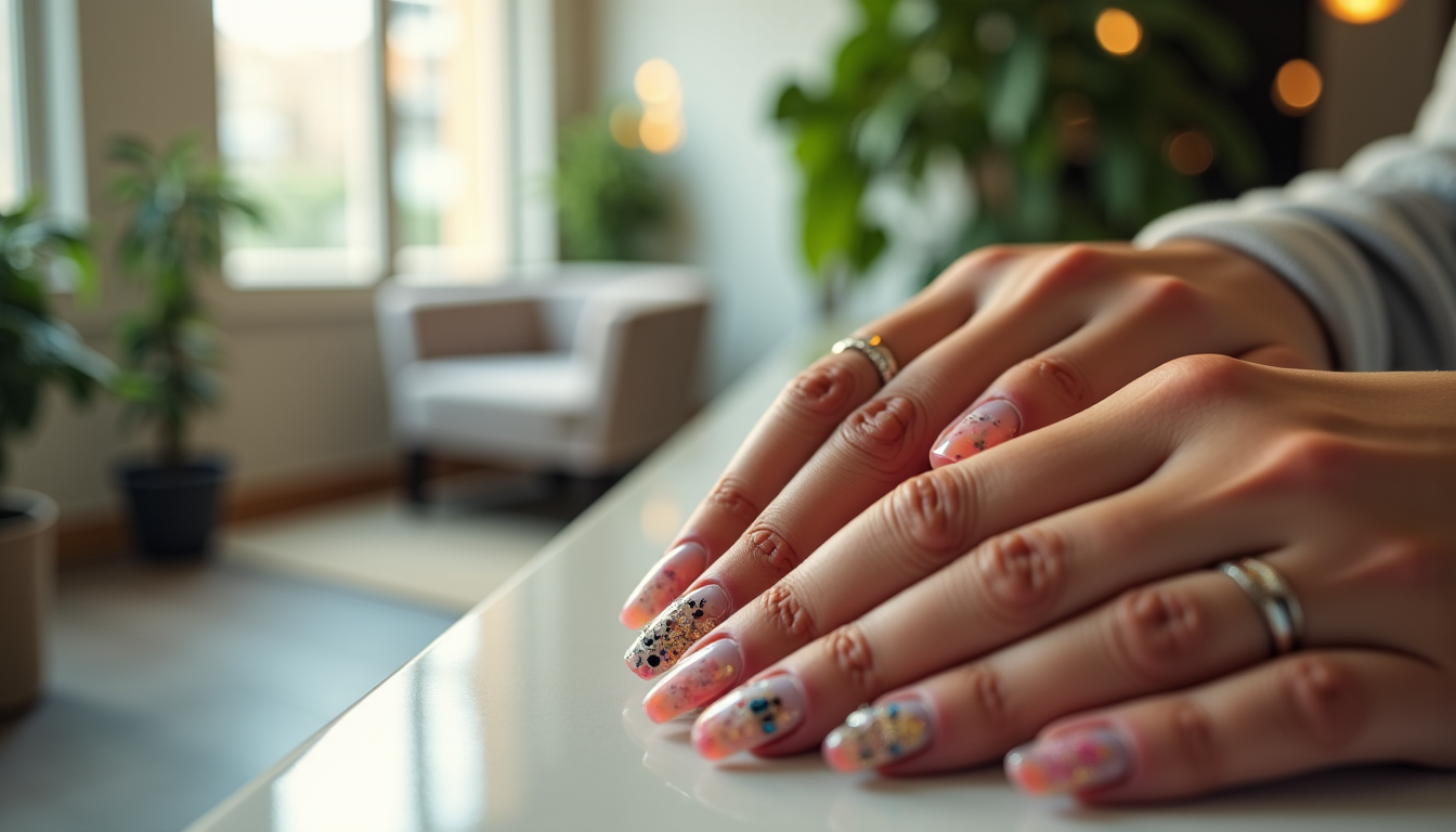 Illustration : après la pose, l'entretien est tout aussi important — poser les faux ongles en résine ?