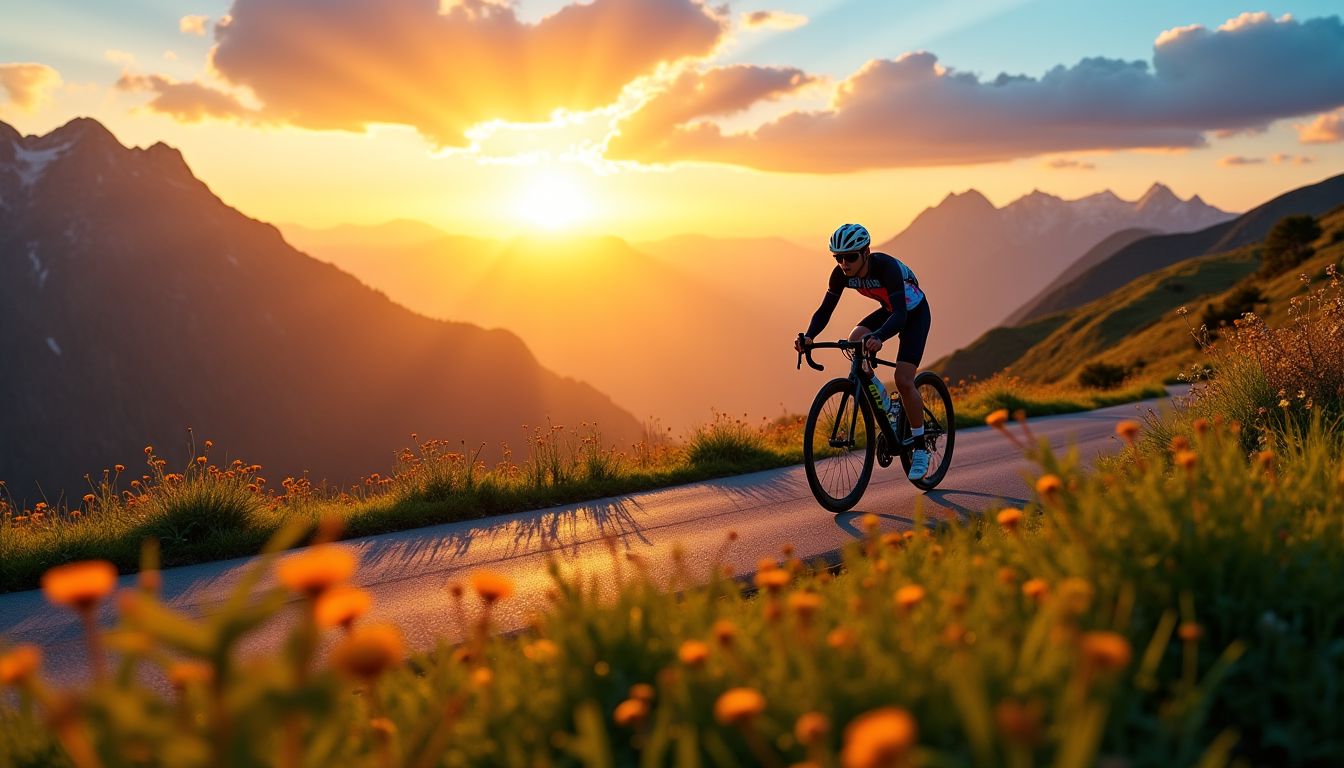 Illustration : plus importante sur longs trajets/montées réduite grâce à — bienfaits insoupçonnés du vélo quotidien