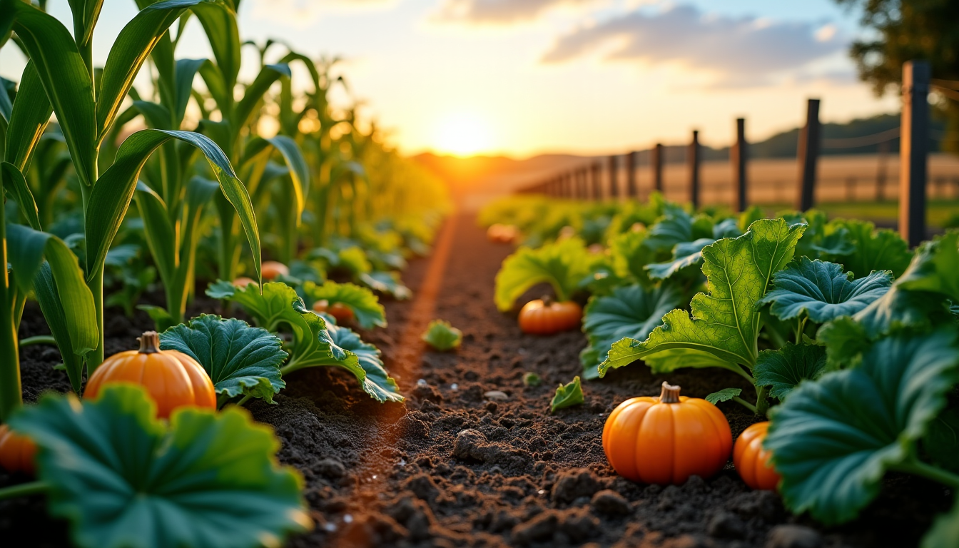 secrets pour un potager délicieux et harmonieux — t le maïs : le maïs sert de