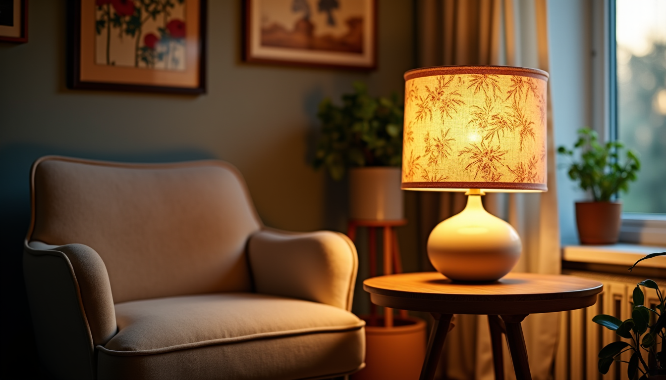 idées créatives pour une maison bricolée avec style — : une simple lampe peut être transformée avec