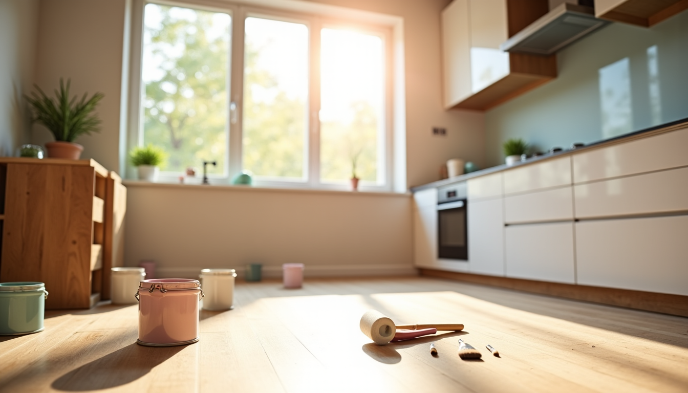 rénover soi-même : astuces et conseils pratiques pour la maison — peinture, revêtements de sol, aménagement de cuisine/salle de