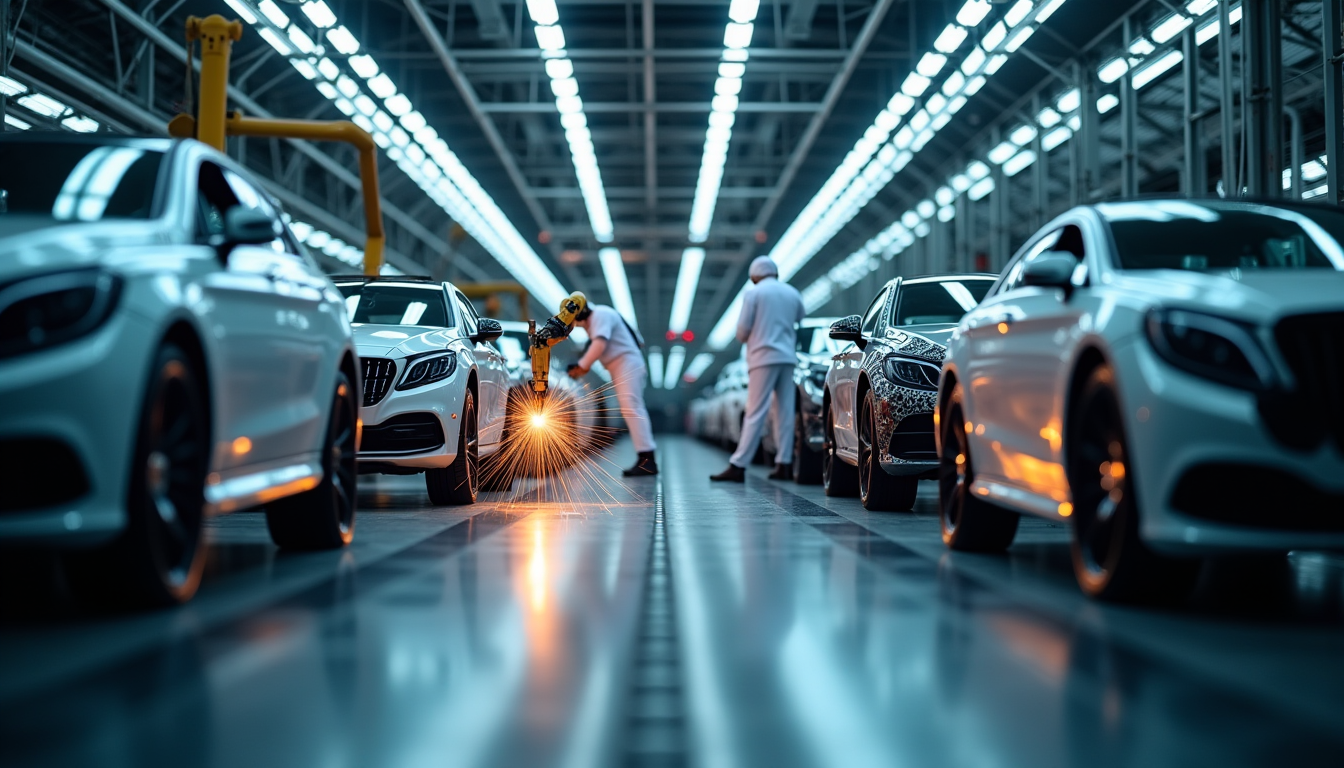 Illustration : les techniques d'assemblage sont également en pleine révolution. — innovations cachées de l'industrie automobile