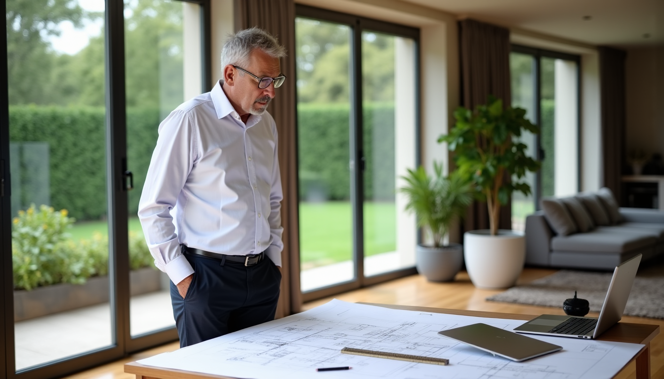 Illustration : l'expert évalue la faisabilité technique et économique de — solutions pour optimiser votre habitat avec un expert maison