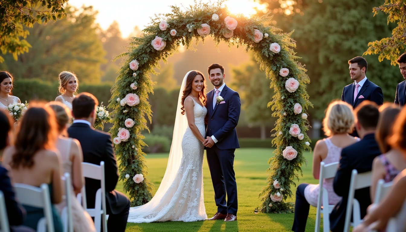 Illustration : s le jour j, vous laissant ainsi profiter — mariage de rêve : comment le planifier sans stress