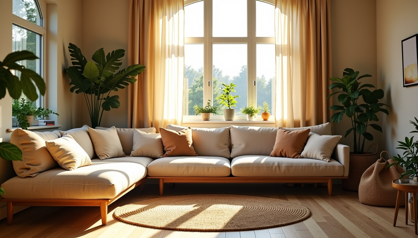 créer un coin de nature chez soi : astuces et inspirations — les textiles jouent également un rôle important. optez