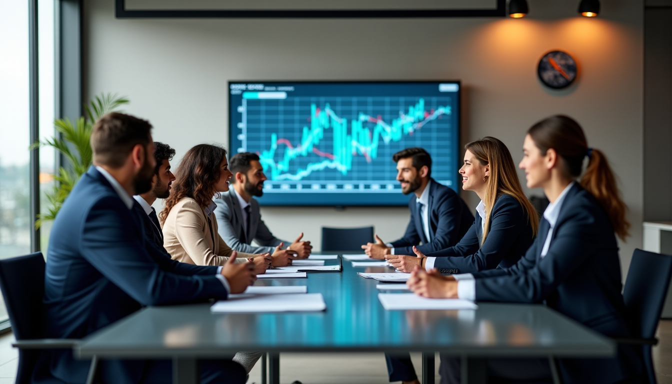 optimiser la gestion financière pour une entreprise prospère — l'élaboration de ce plan nécessite une collaboration étroite