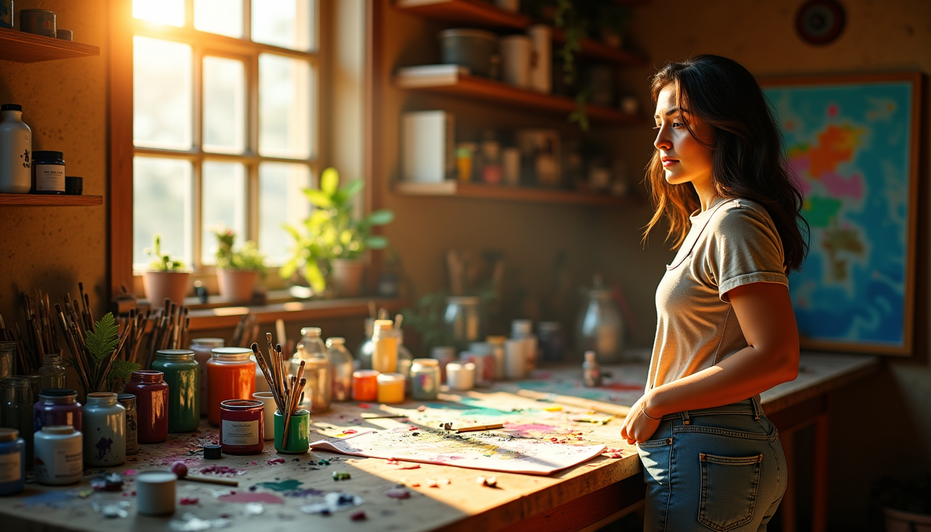 découvrir l'atelier maison : une exploration créative unique — vertissement continu. "la créativité, c'est l'intelligence qui s'amuse."