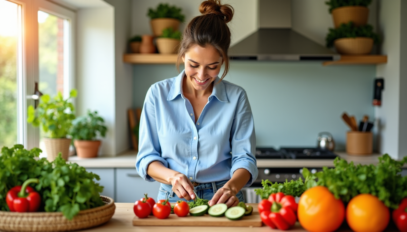 Illustration : l'alimentation équilibrée ne se limite pas à ce — équilibrez votre alimentation pour une santé optimale