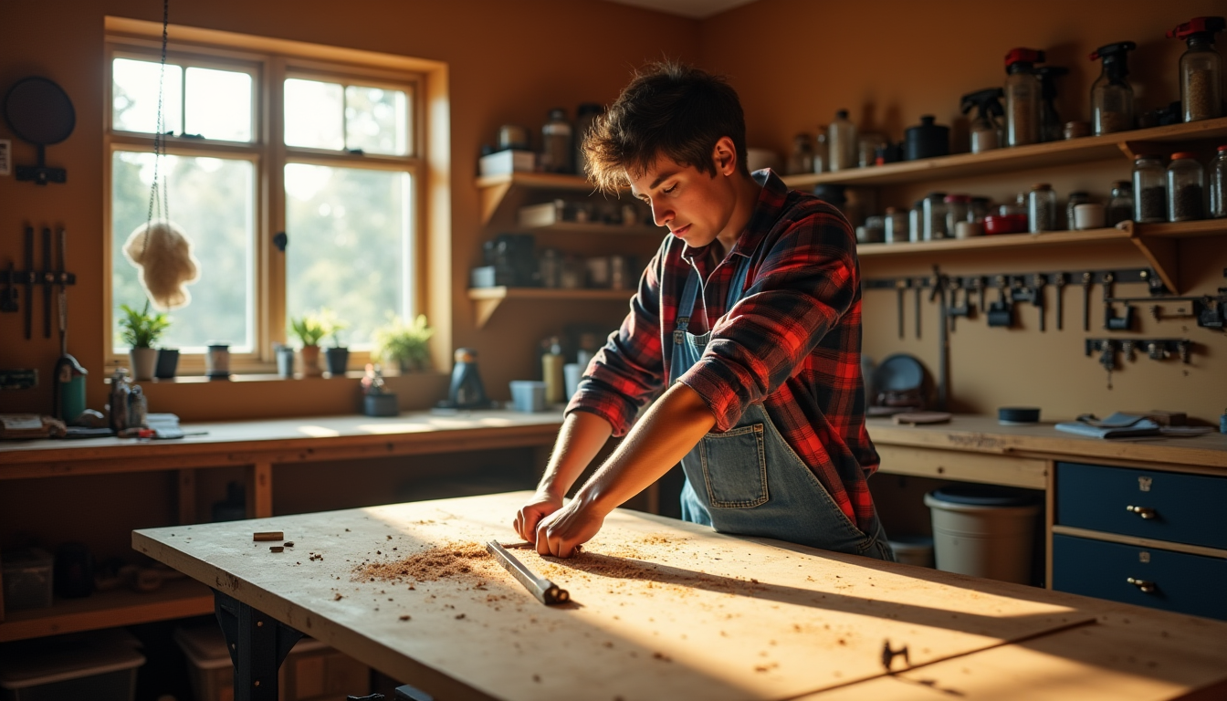 Illustration : au-delà de l'aménagement physique, l'adoption de certaines pratiques — créer son espace de bricolage : astuces et idées pratiques