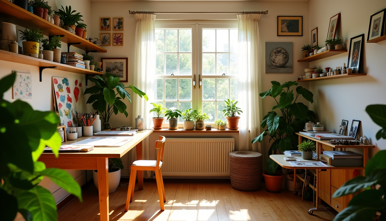 transformer votre maison en atelier créatif ? — imisme et la créativité, tandis que les bleus