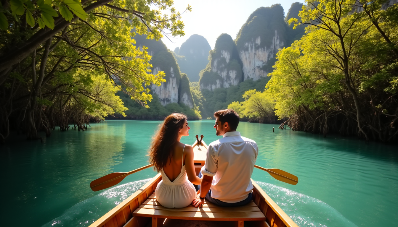 voyage de noces inoubliable à travers le monde — le parc national de los haïtises vous immergera