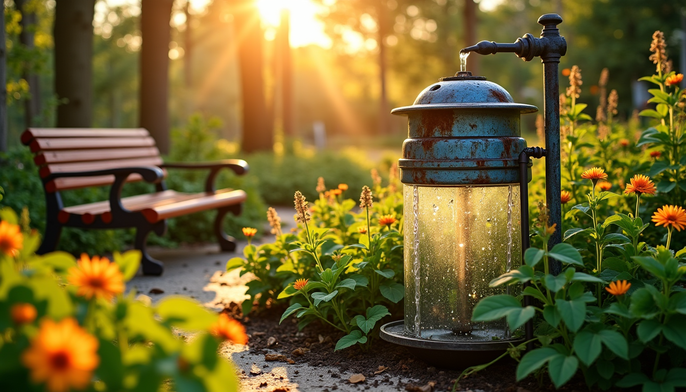 secrets pour un jardin luxuriant et durable — installer un système de récupération d'eau de pluie