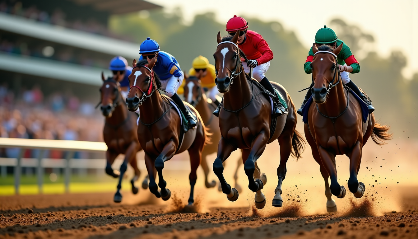Illustration : r les quatre premiers chevaux dans l'ordre (ou — miser sur une course hippiques ? nos meilleurs conseils