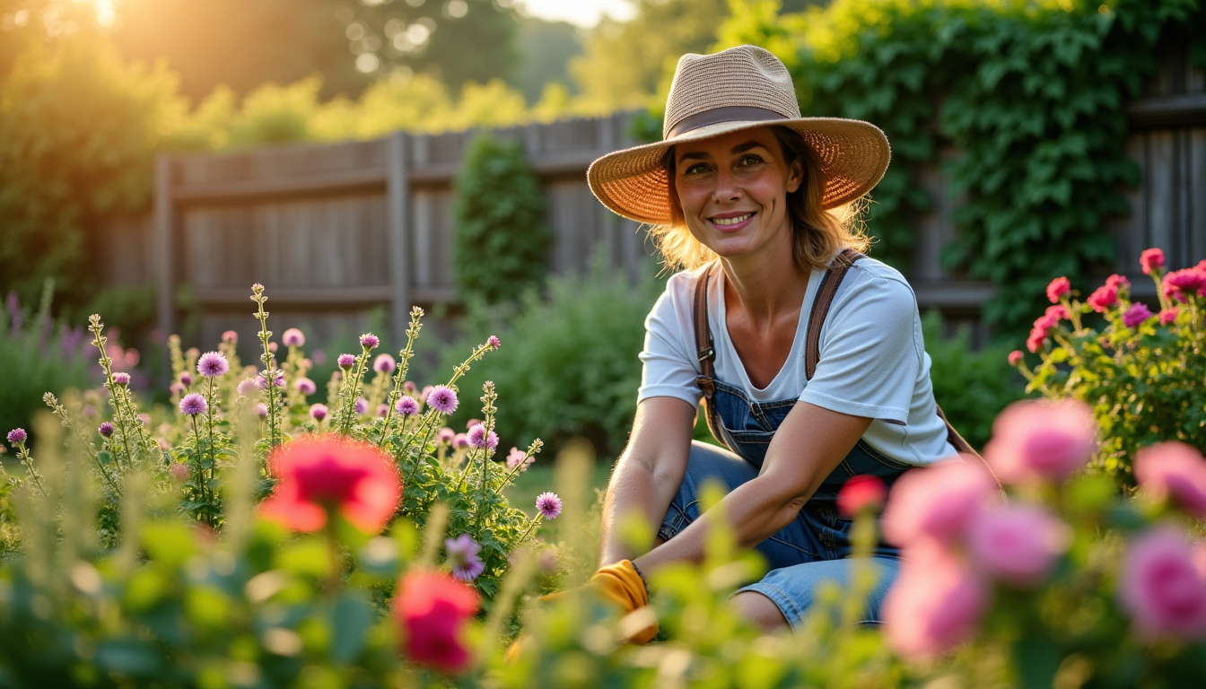 Illustration : adopter des pratiques respectueuses de l'environnement contribue non — jardin sans effort : secrets pour une beauté naturelle durable