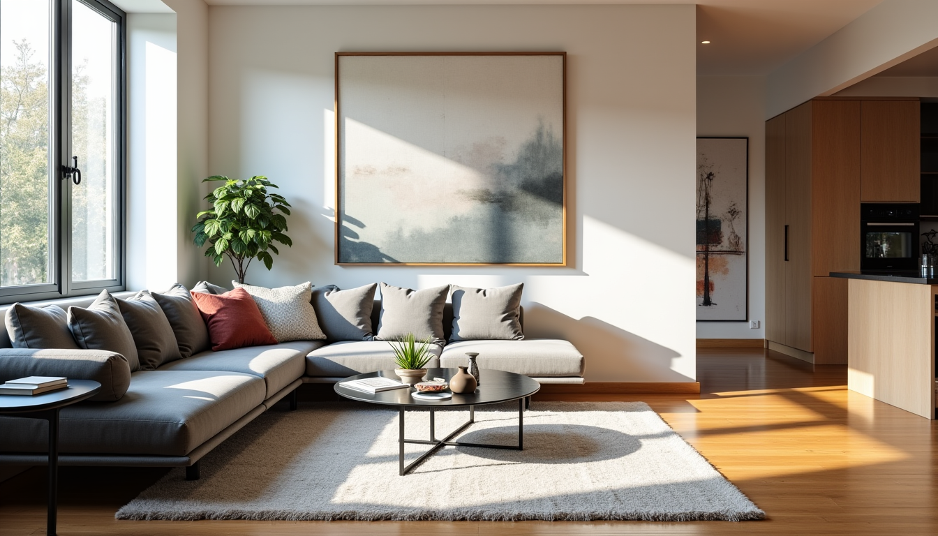 Illustration : au-delà des grands principes d'aménagement, ce sont les — astuces pour un intérieur élégant et fonctionnel
