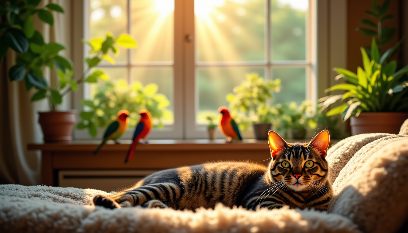 Illustration : chacun peut contribuer à la préservation de la — vivre en harmonie : animaux et maison se rencontrent