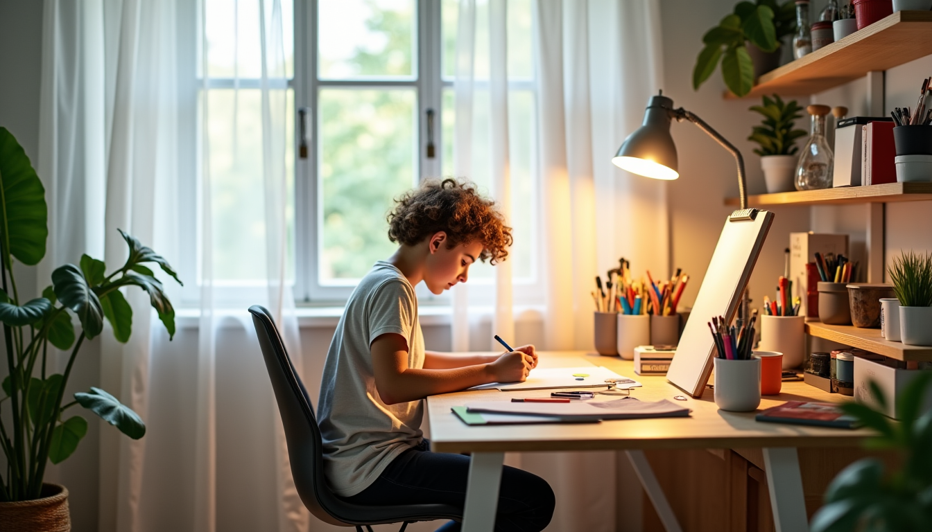 créer un espace créatif chez soi sans se ruiner — l'aménagement d'un atelier créatif réussi repose sur trois